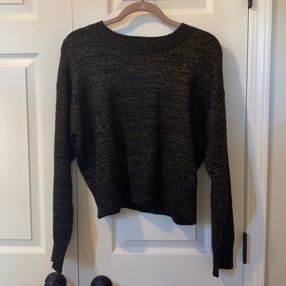 Black & Gold Sweater